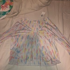 PINK cropped long sleeve